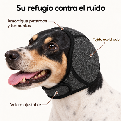 Orejeras calmantes antirruido para perros