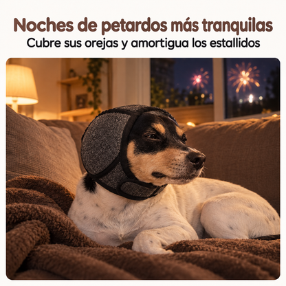 Orejeras calmantes antirruido para perros