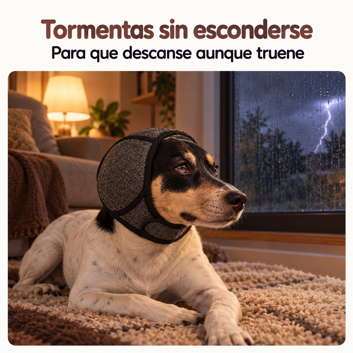 Orejeras calmantes antirruido para perros