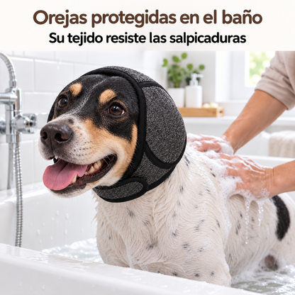 Orejeras calmantes antirruido para perros