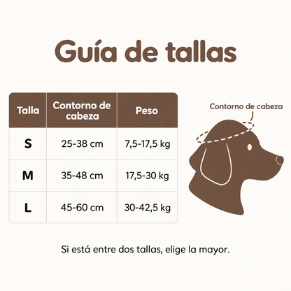 Orejeras calmantes antirruido para perros